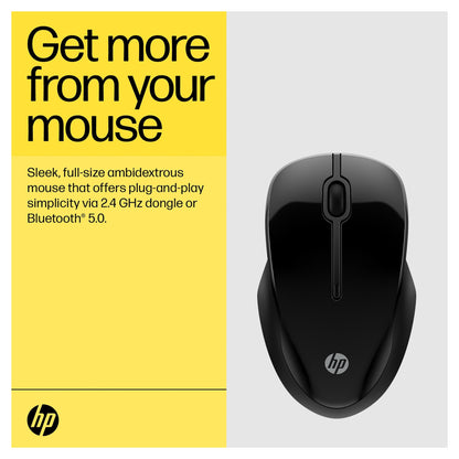HP 250 Maus kabellos schwarz