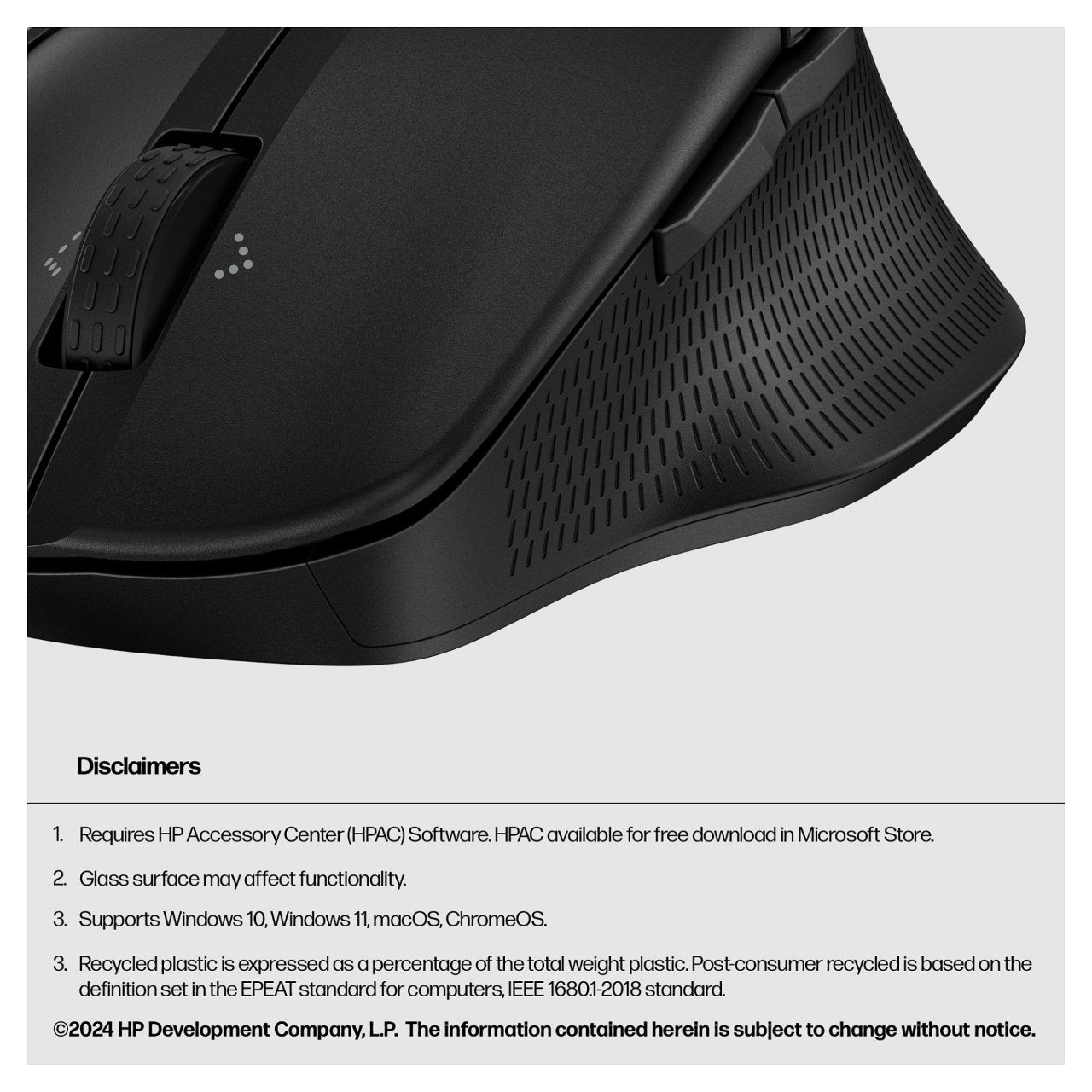HP 480 Comfort Bluetooth Mouse-EURO (P)