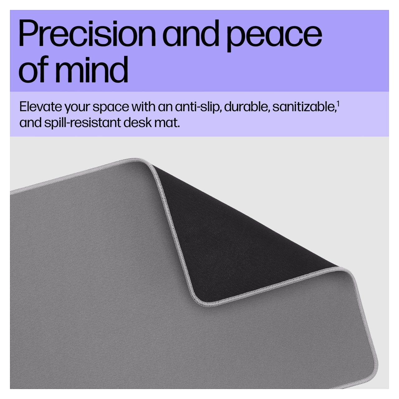 HP 200 Sanitizable Desk Mat (P)