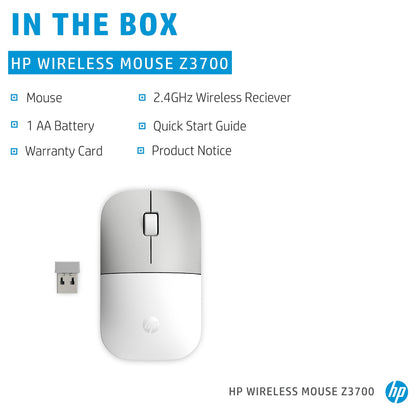 HP Z3700 Ceramic Wireless Mouse (P)
