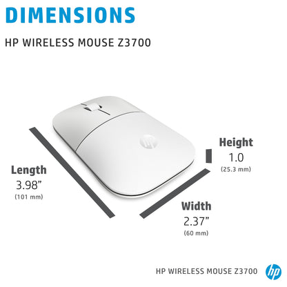 HP Z3700 Ceramic Wireless Mouse (P)