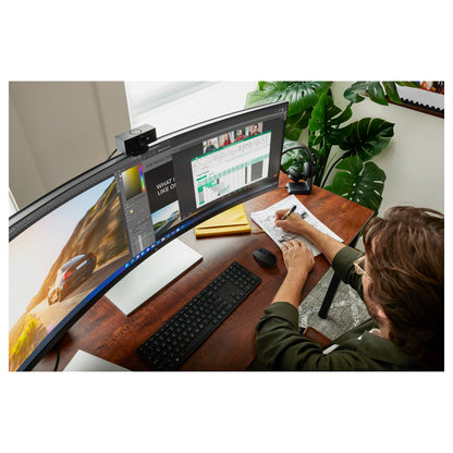 HP Maus 710 Kabellos BT/USB-A/C-Empfänger 7 Tasten Schwarz