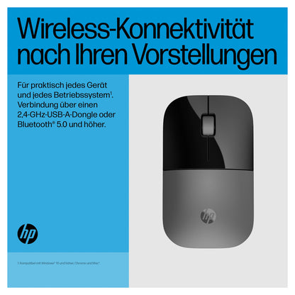 HP Z3700 Dual Silver Wireless Mouse EURO (P)
