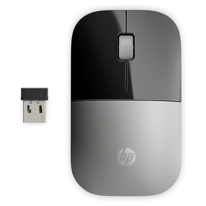 HP Maus Z3700 Kabellos Silber