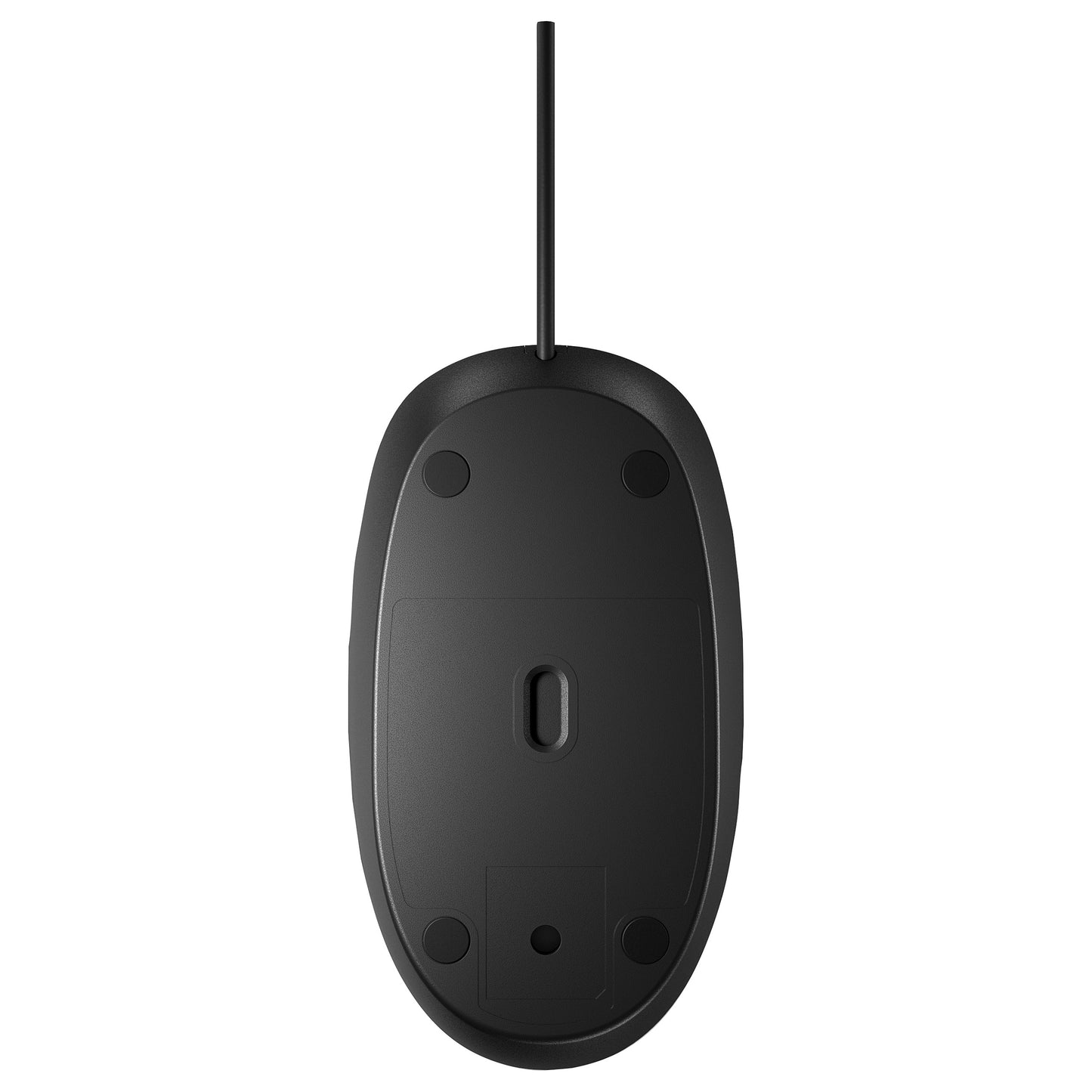 HP Maus 125 Kabelgebunden USB-A 3-Tasten Schwarz