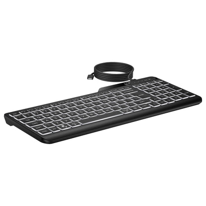 HP 405 Multi-Device Backlit Wired Keyboard