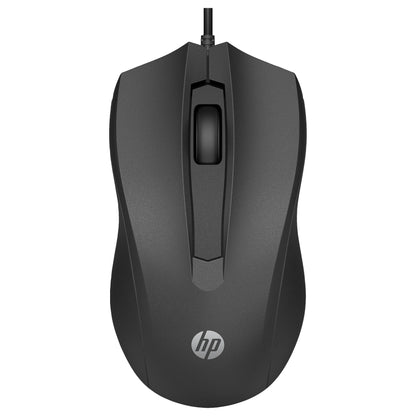HP 105 Wired Mouse Black USB-A
