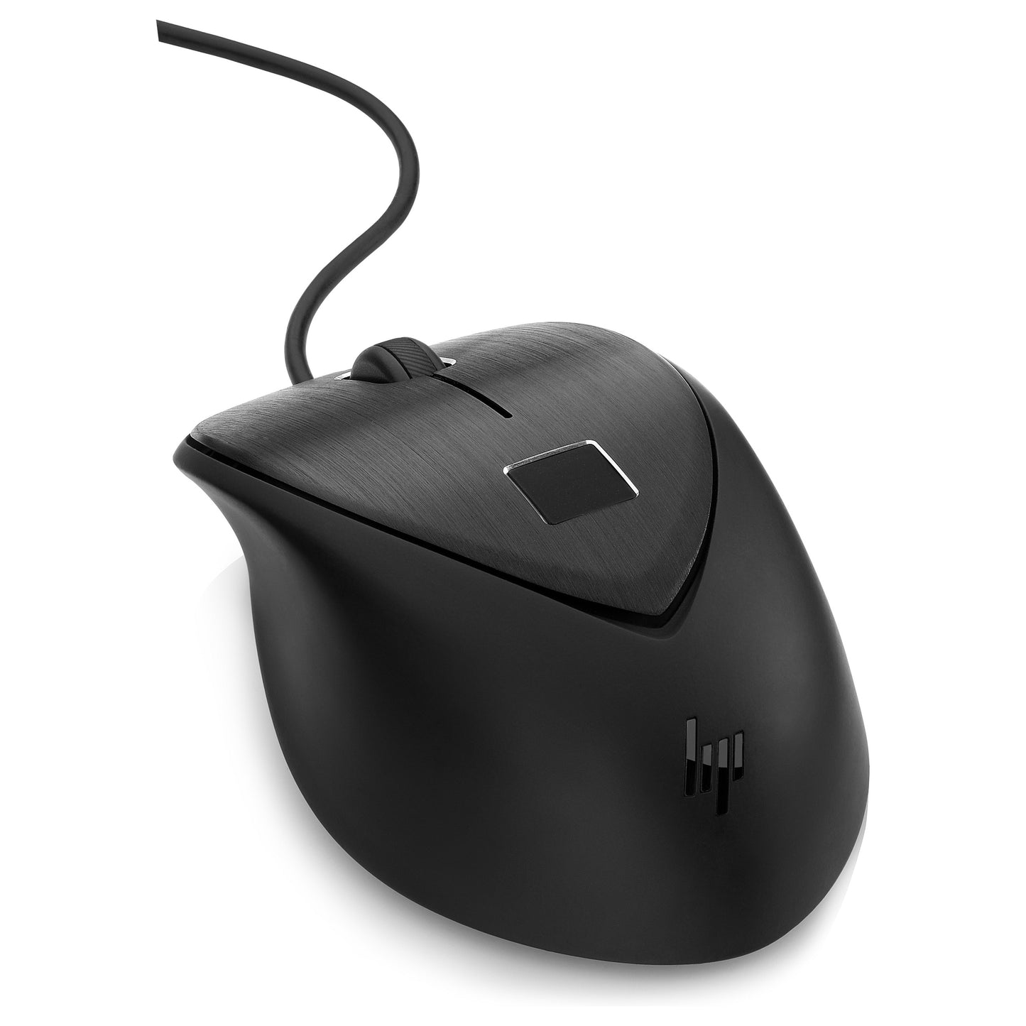 HP Maus USB Fingerprint Laser-3Tasten-kabelgebunden-USB