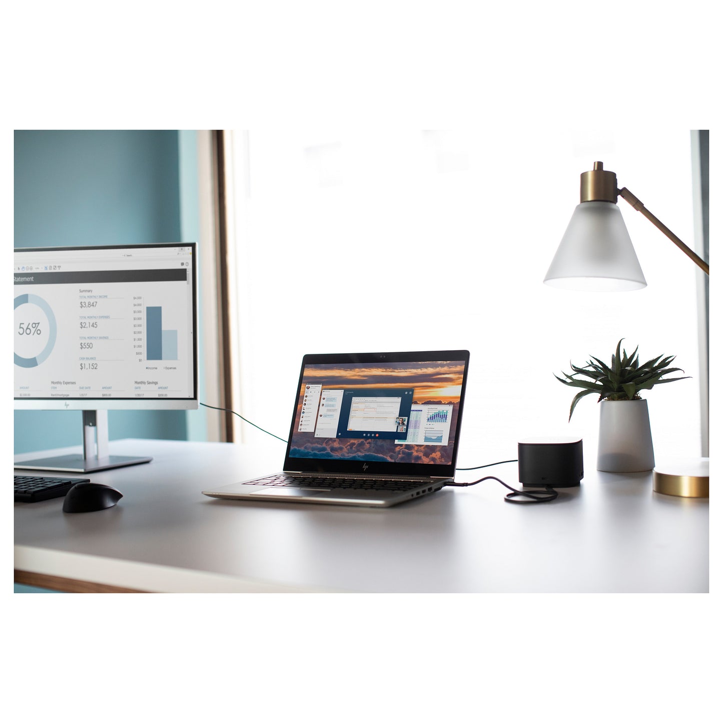 HP Maus USB Fingerprint Laser-3Tasten-kabelgebunden-USB
