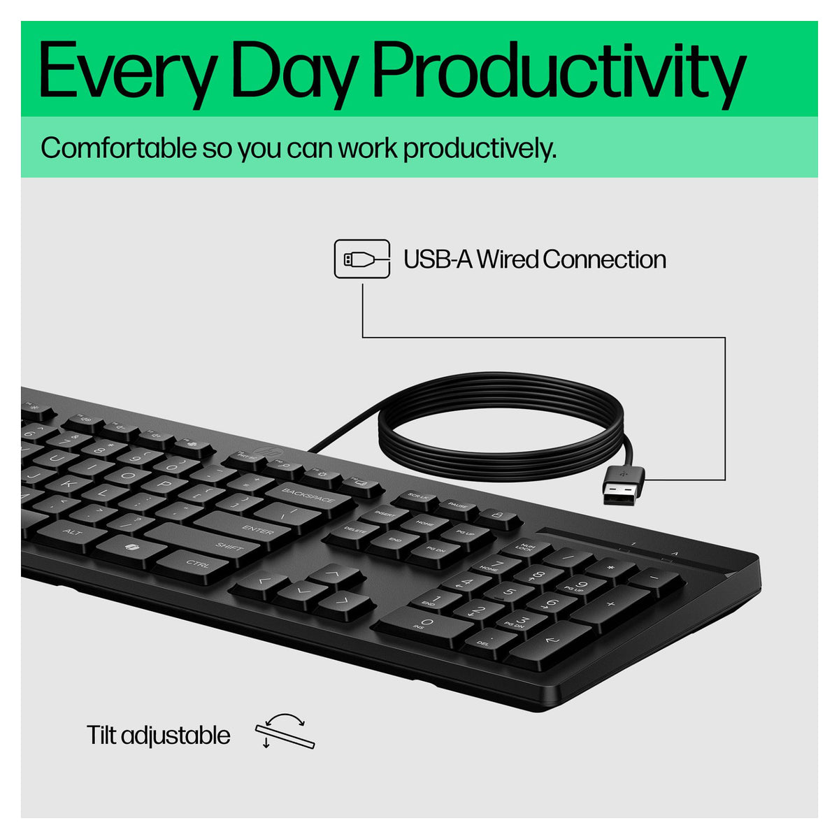 HP 125 G2 USB WD KEYBOARD