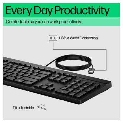 HP 125 G2 USB WD KEYBOARD