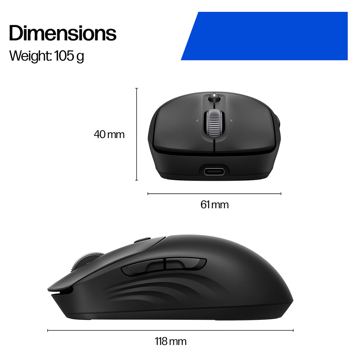 HP 705 Rechargeable Wireless Mouse