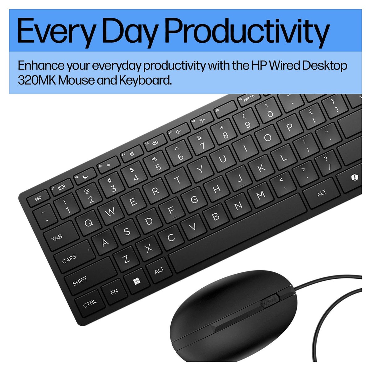 HP Wired 320MK combo EMEA-INTL English Loc-Euro plug SmartBuy (EU)