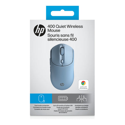 HP 400 Quiet Blue Wireless Mouse EURO (P)