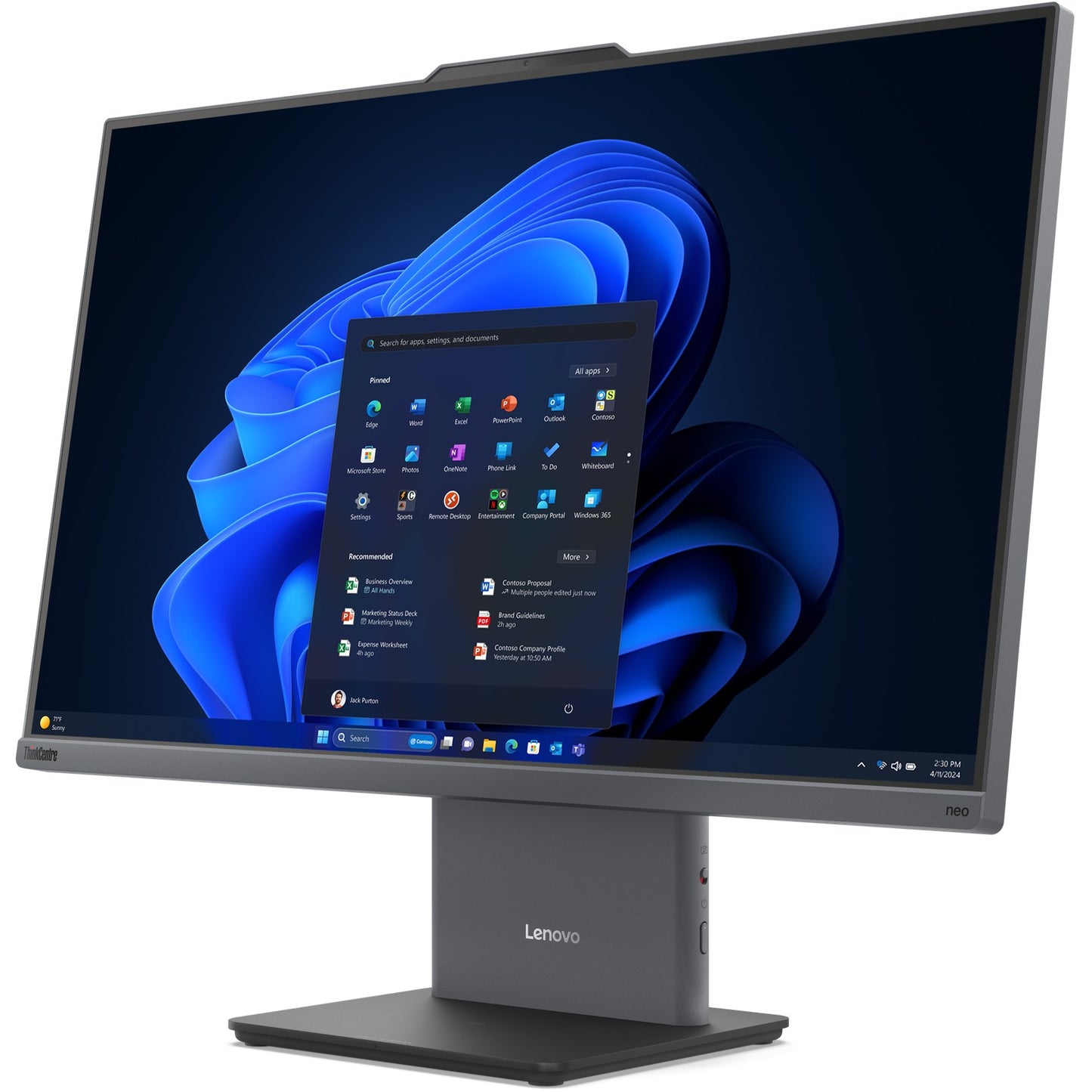 AIO Lenovo ThinkCentre Neo55a-24 G6 23.8" R5 220 16/512 FHD W11P