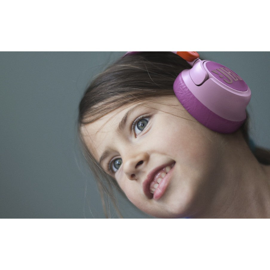 JBL JR 460 NC Over-Ear Kopfhrer mit Noise-Cancelling fr Kinder in Pink