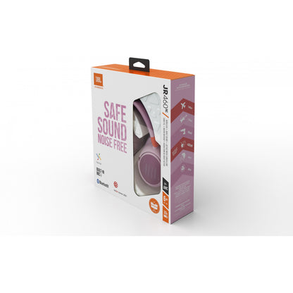 JBL JR 460 NC Over-Ear Kopfhrer mit Noise-Cancelling fr Kinder in Pink
