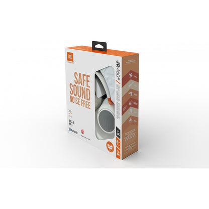 JBL JR 460 NC Over-Ear Kopfhrer mit Noise-Cancelling fr Kinder in Wei