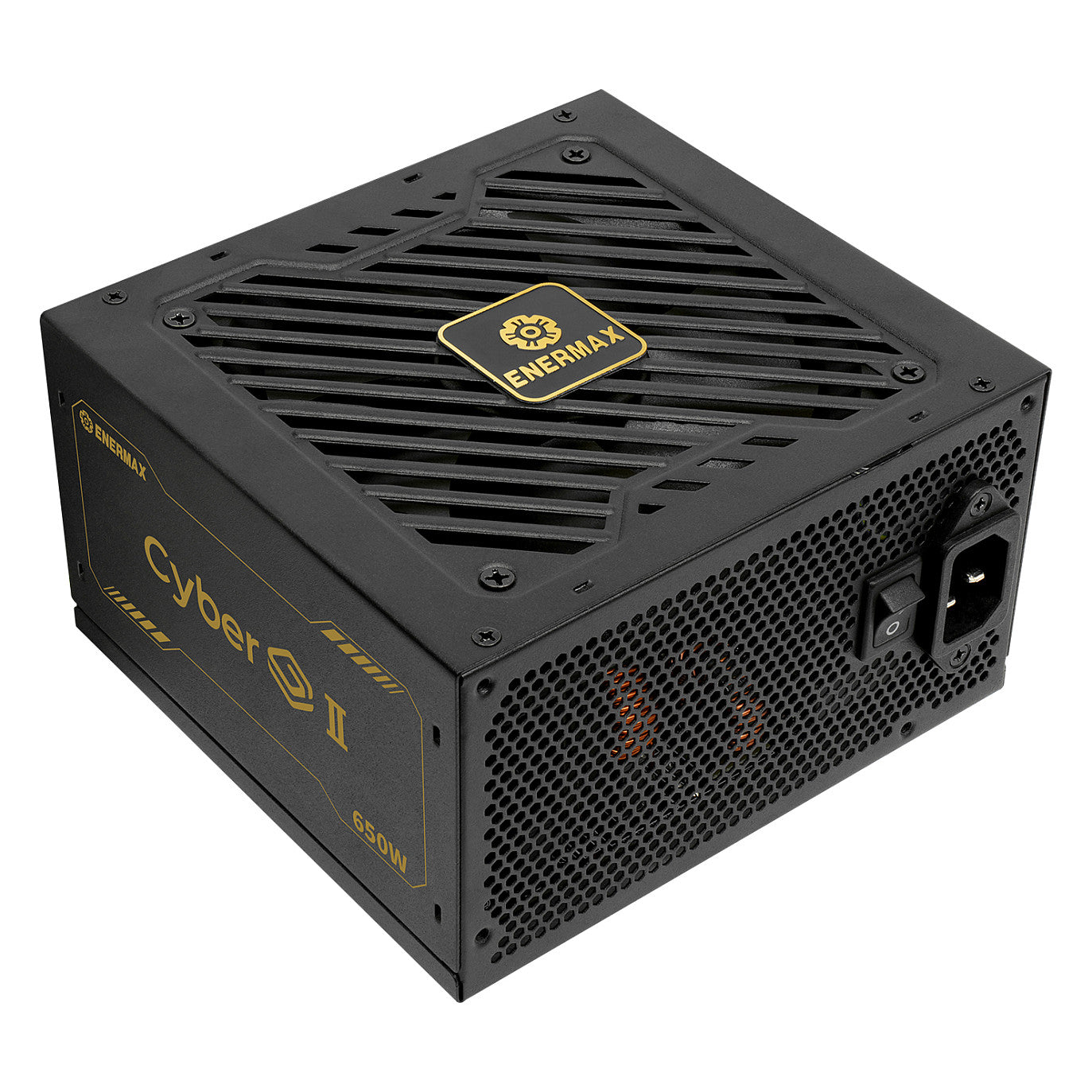 650W Enermax Power Supply 650W CyberG II 80+ Gold Black non-mod
