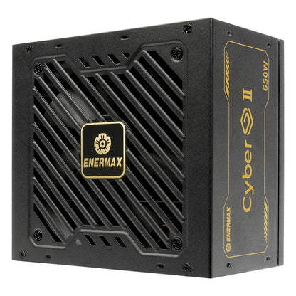 650W Enermax Power Supply 650W CyberG II 80+ Gold Black non-mod