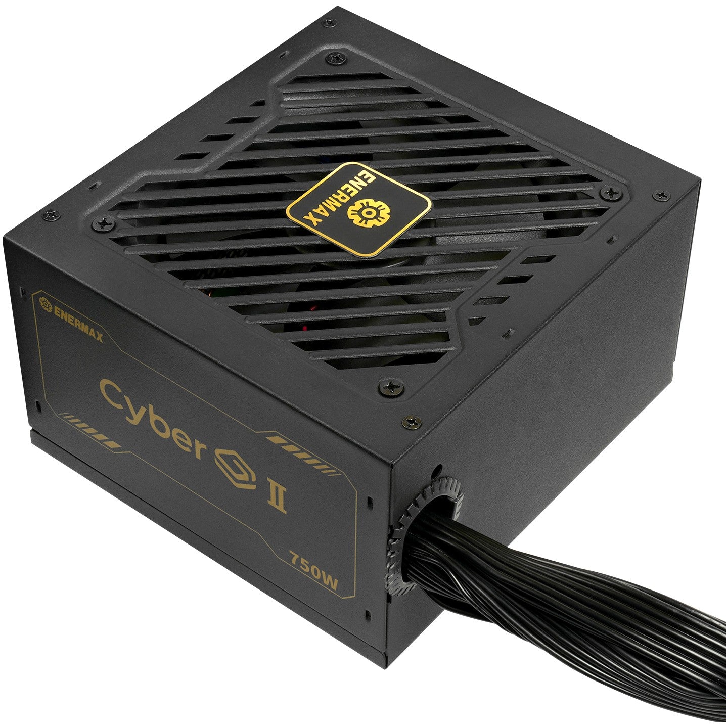 750W Enermax Power Supply 750W CyberG II 80+ Gold Black non-mod