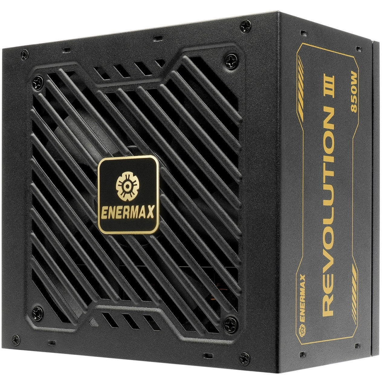 850W Enermax Power Supply 850W Revolution3 80+ Gold Black FULLMOD