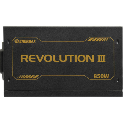 850W Enermax Power Supply 850W Revolution3 80+ Gold Black FULLMOD