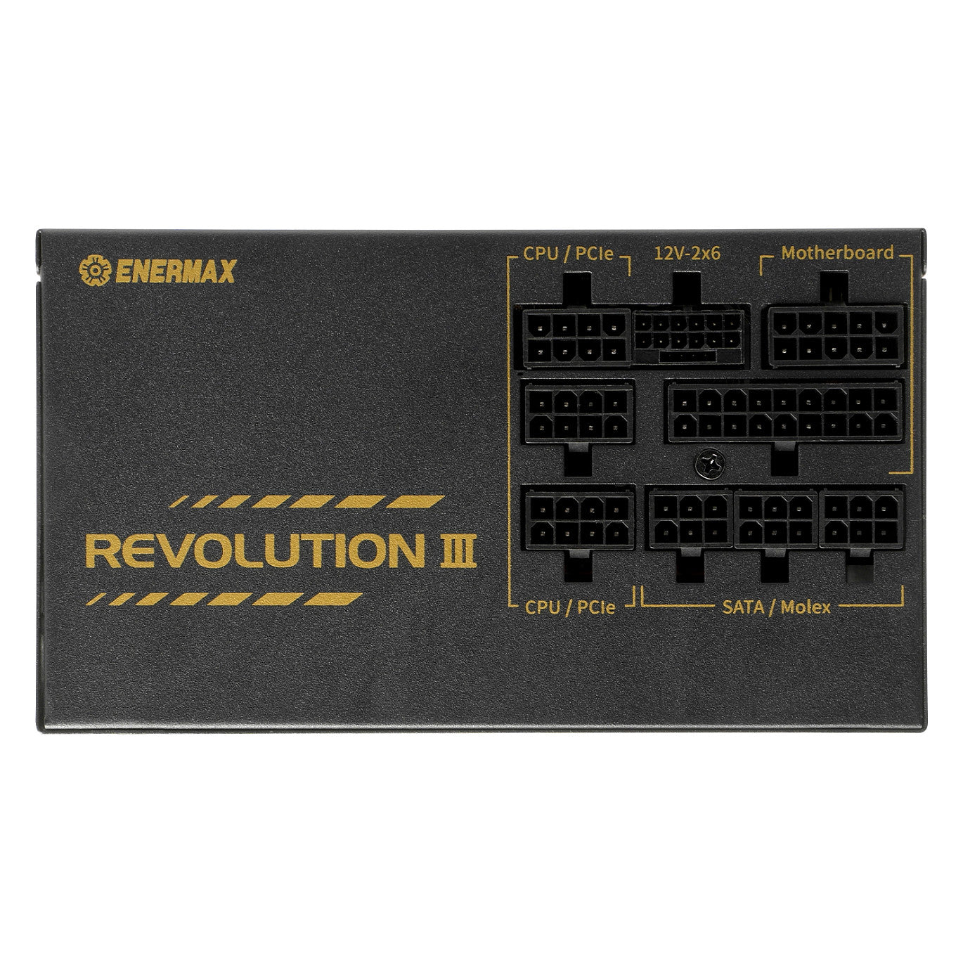 1000W Enermax Power Supply 1000W Revolution3 80+ Gold Black FULLMO