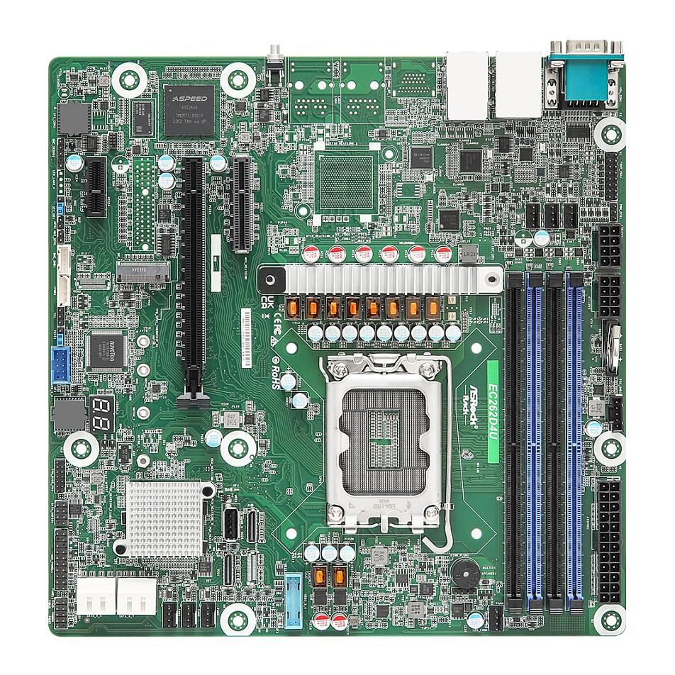 ASRock Mainboard EC262D4U micro-ATX Sockel 1700 DDR5 Single