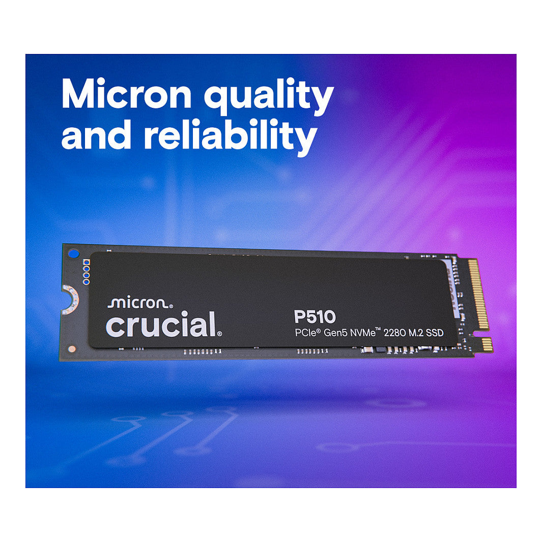 M.2 2TB Crucial P510 PCIe Gen5 NVMe