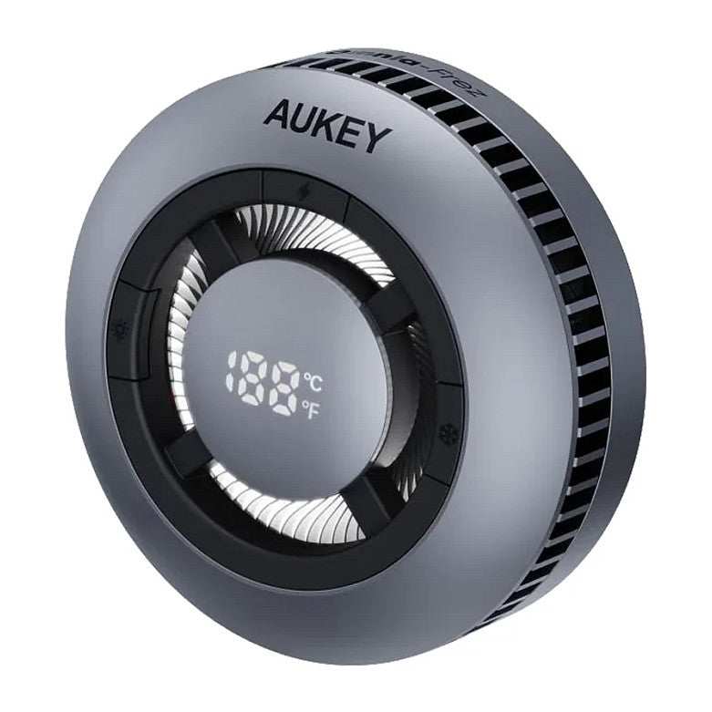 Aukey MagFusion GameFrost Qi2 Magnetic Wireless Charger Black