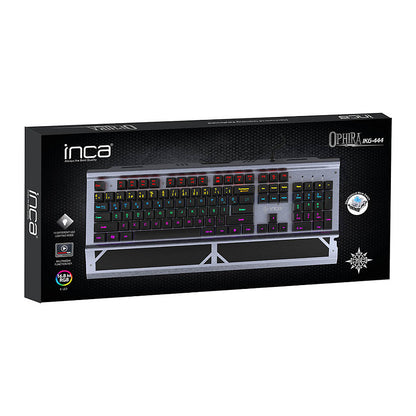 Incase Gaming Tastatur IKG-444 Mechanisch, RGB, dt. Layout retail