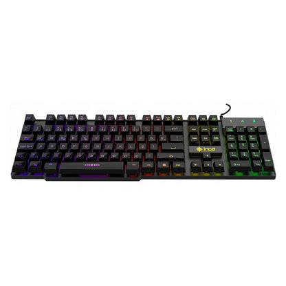 Incase Gaming Tastatur IKG-446 Regenbogen, RGB, dt. Layout retail