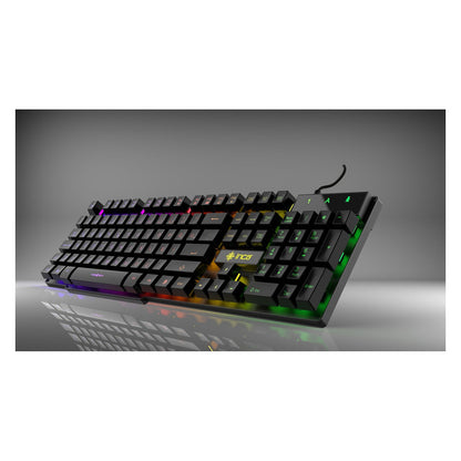 Incase Gaming Tastatur IKG-446 Regenbogen, RGB, dt. Layout retail