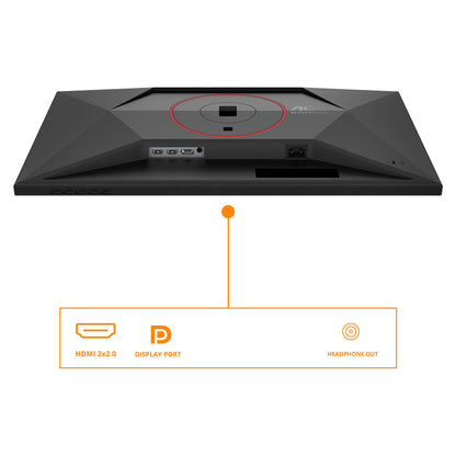 68,6cm (27") 27G4HA 16:09 2xHDMI+DP IPS black/red