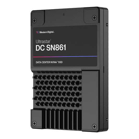 2,5" WD Ultrastar DC SN861 WUS6CA216PSP9X3 - SSD - Datencenter - 1.6 TB - intern - U.2 PCIe 5.0 x4 (NVMe)