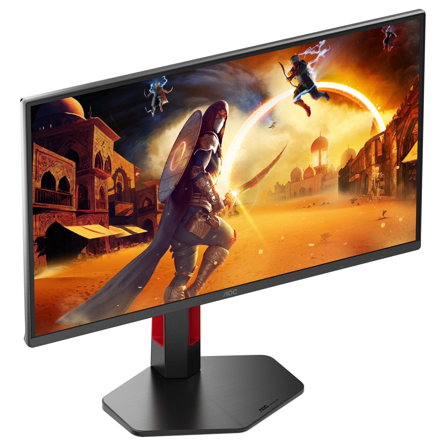 62,2cm (24,5") Q25G4SR 16:09 2xHDMI+DP black/red