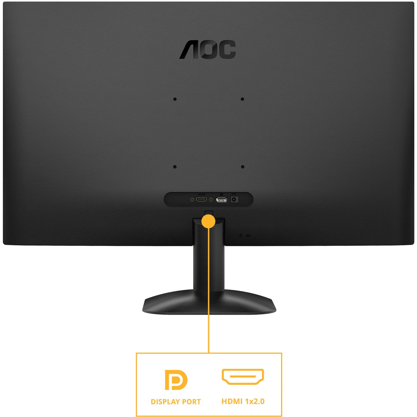 68,6cm / 27" (2560x1440) AOC Q27B35S3 16:09 HDMI+DP IPS 120Hz LS 1ms black