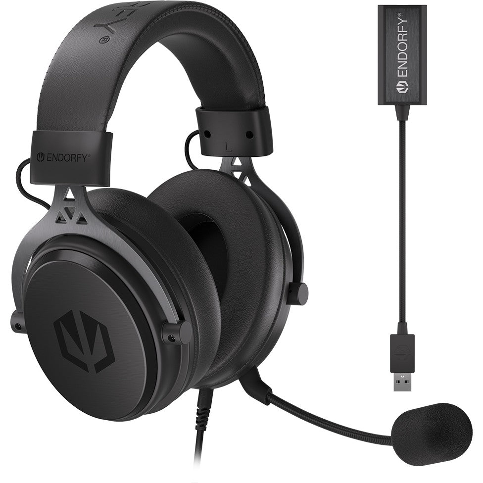 ENDORFY VIRO Plus USB (schwarz, USB, 3.5 mm Klinke)