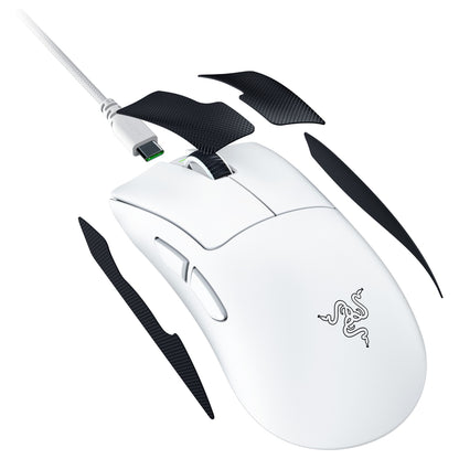 Razer Maus Deathadder V4 Pro weiß