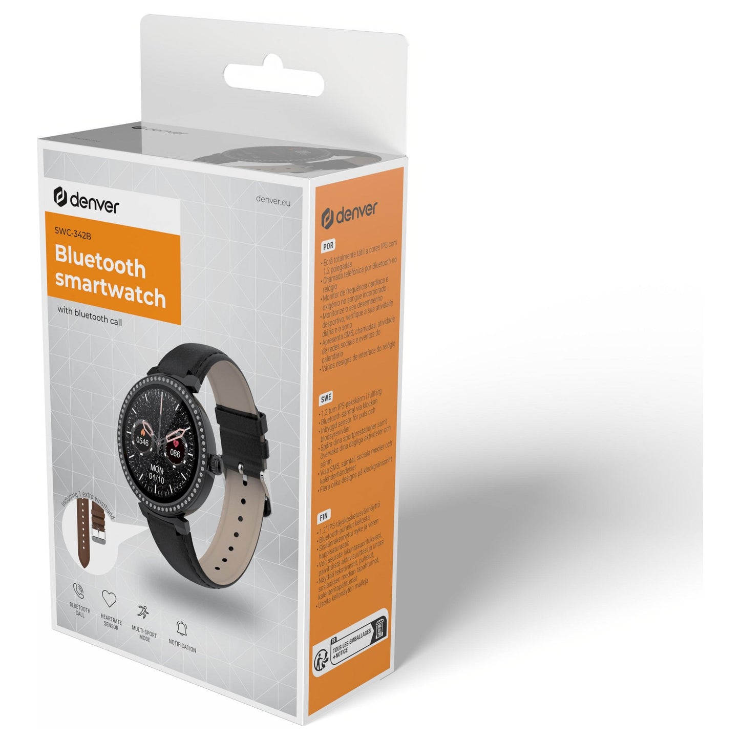 Denver Smartwatch SWC-342 schwarz