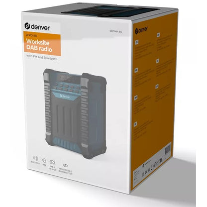 Denver DAB+/FM Baustellen-Radio/BT/Akku WRD-60