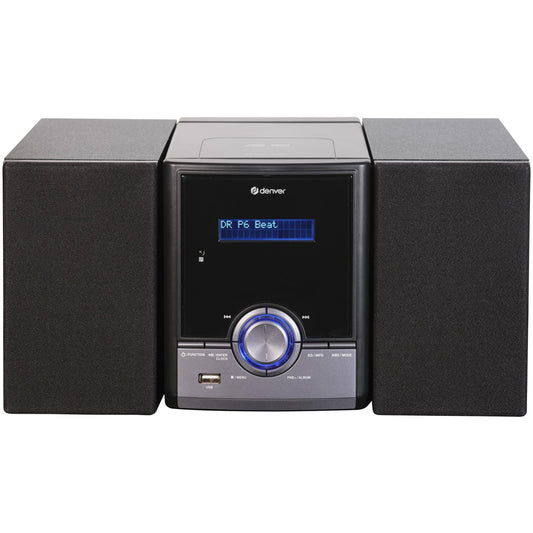 Denver DAB/FM-Musiksystem mit Bluetooth, CD-Player und USB