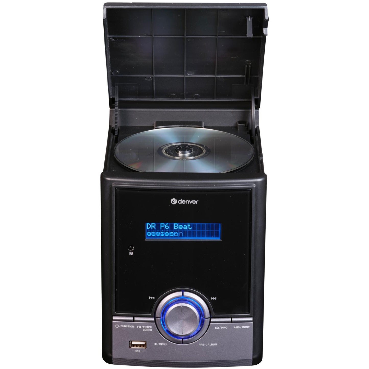 Denver DAB/FM-Musiksystem mit Bluetooth, CD-Player und USB