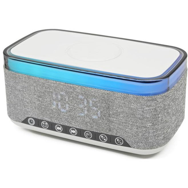 Denver FM-Radiowecker mit Bluetooth und kabellosem Laden