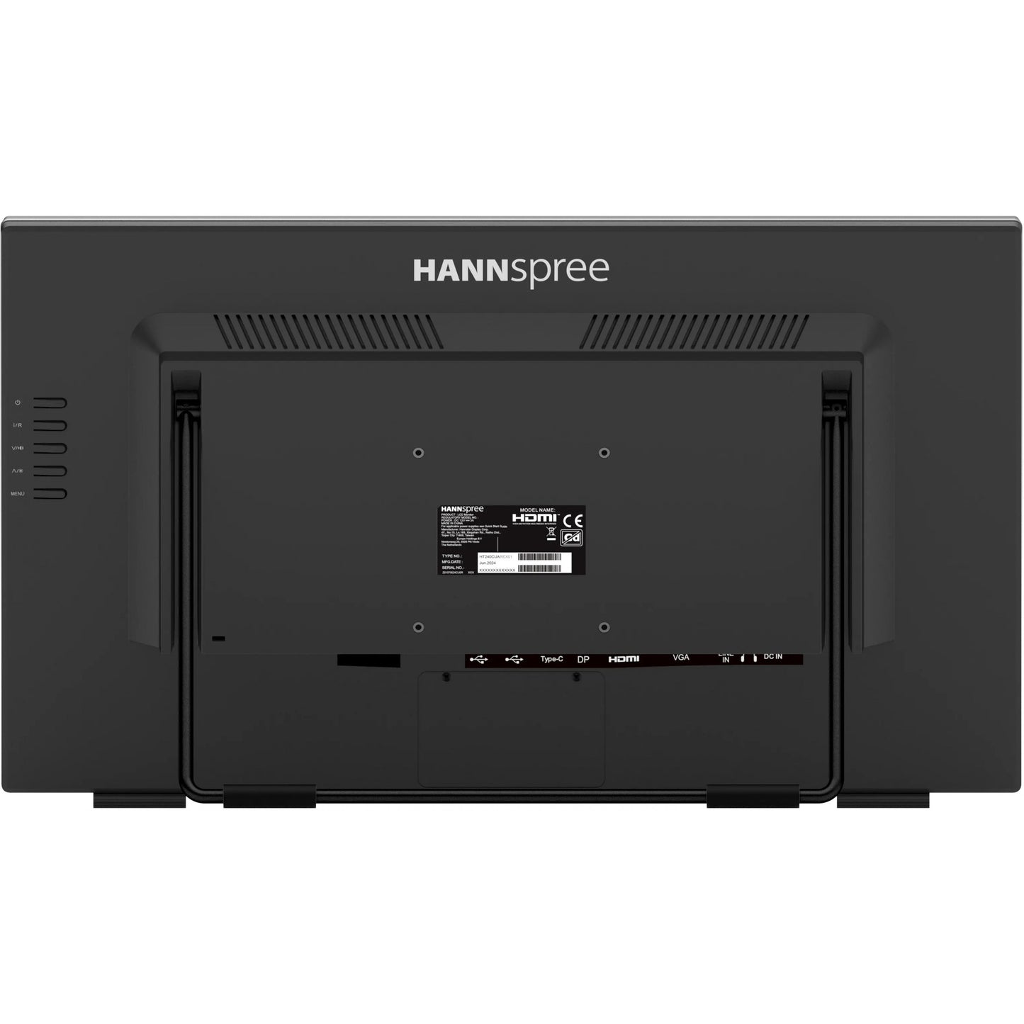 Hannspree 60.4cm (23,8") HT240CUA 16:9 M-TOUCH HDMI+DP+USBC