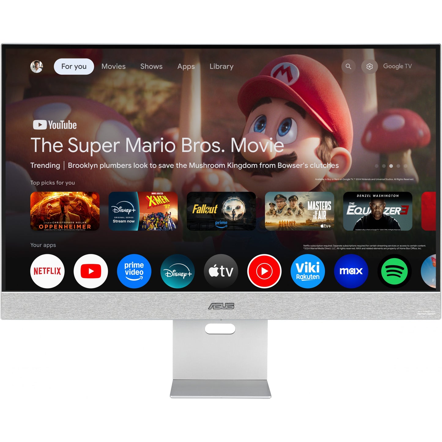 ASUS ZenScreen Smart MS32UC 80.01cm (16.9) UHD HDMI DP