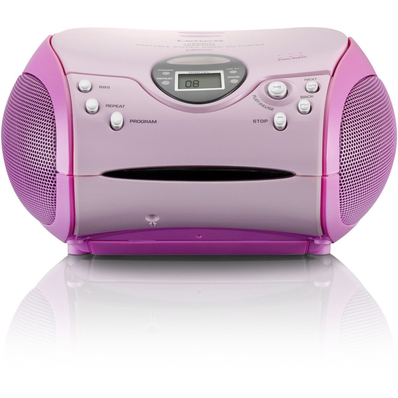 Lenco SCD-24 pink