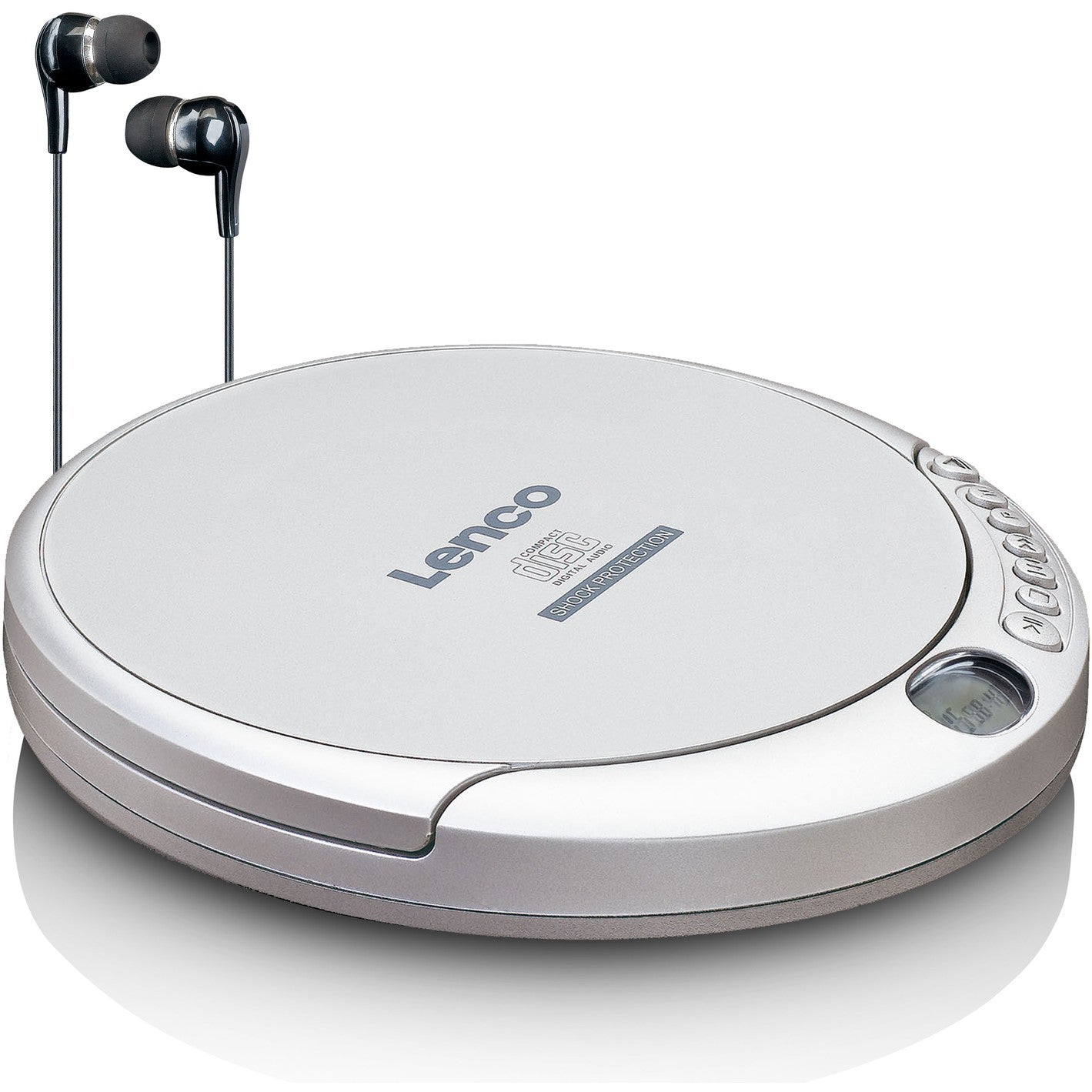 Lenco CD-201 silber
