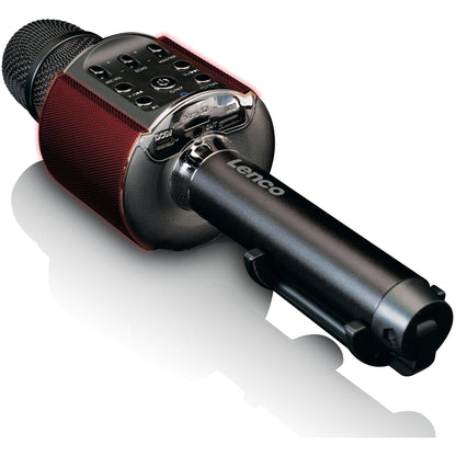 LENCO BMC-090 Karaoke-Mikrofon, schwarz